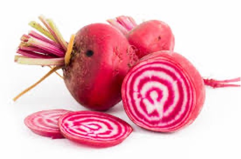 Baby Beets Chioggia bunch