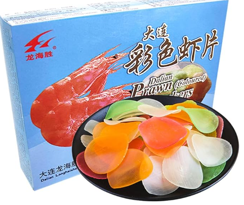 Prawn Crackers Raw Multicolor