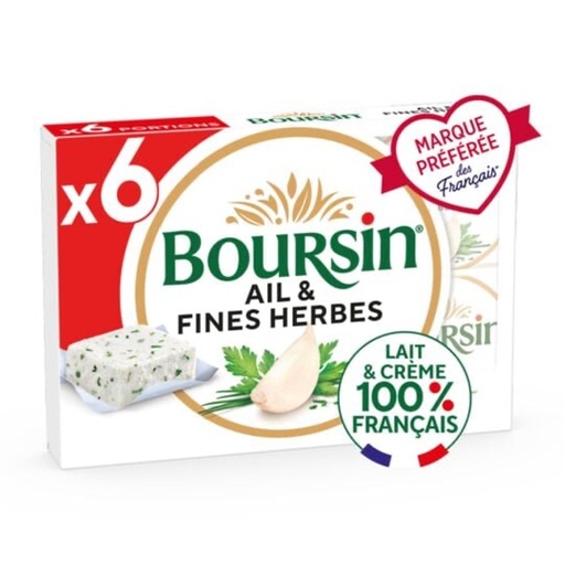 BOURSIN Garlic & Herbs [Portions]
