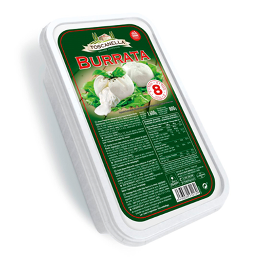 Burrata Toscanella 8x100g