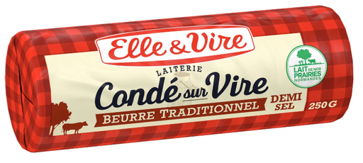 ELLE & VIRE Butter Salted [Roll]