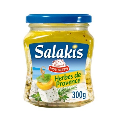 Feta: Cubed in oil with Herbs du Provence