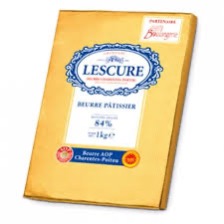LESCURE Butter Pastry 84%mg