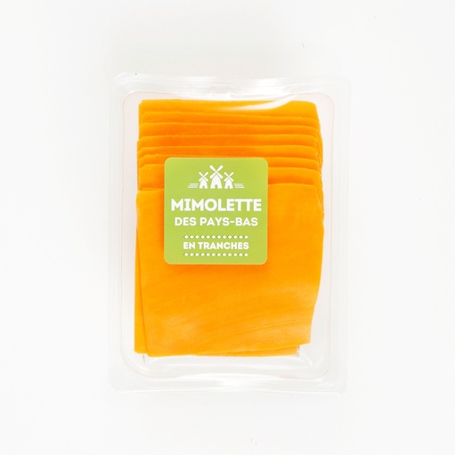 Mimolette [sliced]