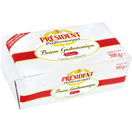 PRESIDENT Butter Unsalted Professional