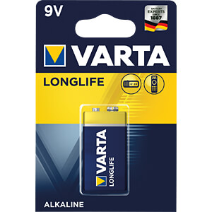 VARTA Longlife Power Battery Alkaline 9V 4922