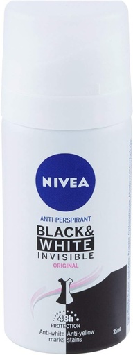 NIVEA Woman Deo Spray Invisible B&W Travel Size