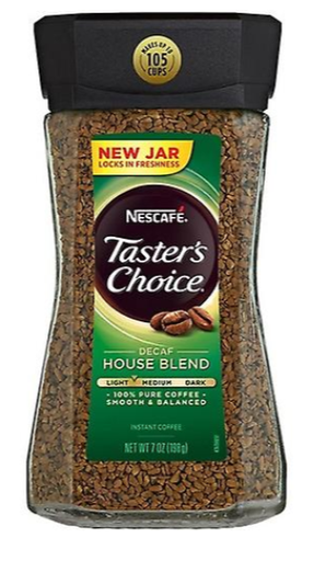 NESCAFE Instant Coffee Taster's Choice House Blend Decaf [Granules]