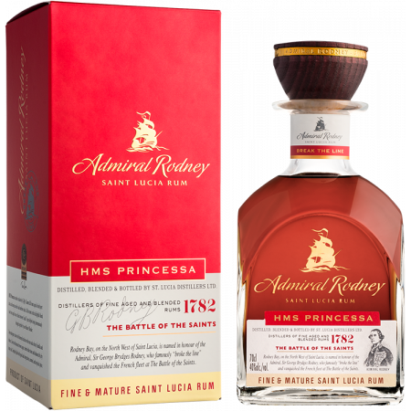 ADMIRAL RODNEY Amber Rhum HMS Princessa