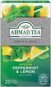 AHMAD TEA: Peppermint & Lemon [20 bags]