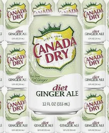 CANADA DRY Ginger Ale Light [cans]