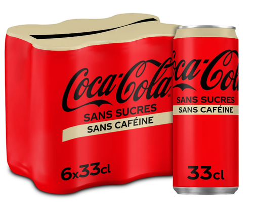 COCA-COLA Zero and Caffiene Free [Cans]