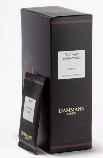 DAMMANN FRERES Green Tea Yunnan [24 bags] [individually wrapped]