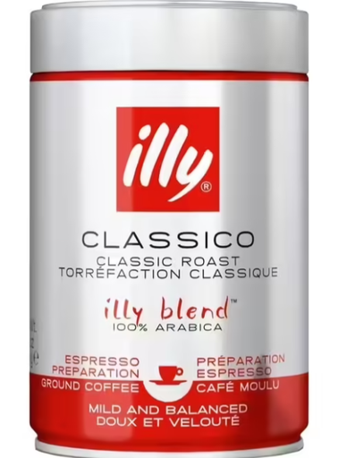 ILLY Coffee Ground Classico [Tin]