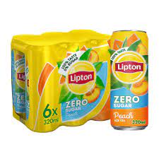 LIPTON Iced Tea Peach Zero [cans]