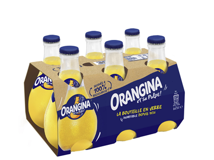 ORANGINA [ glass bottles]