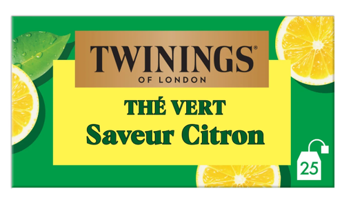 TWININGS Green Tea & Lemon [Bags]