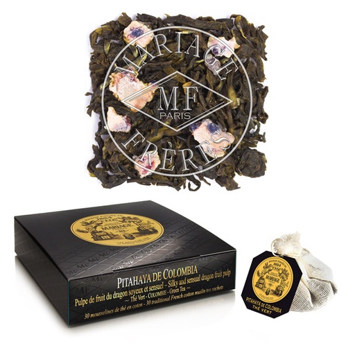 MARIAGE FRERES : GREEN TEA : PITAHAYA DE COLOMBIA