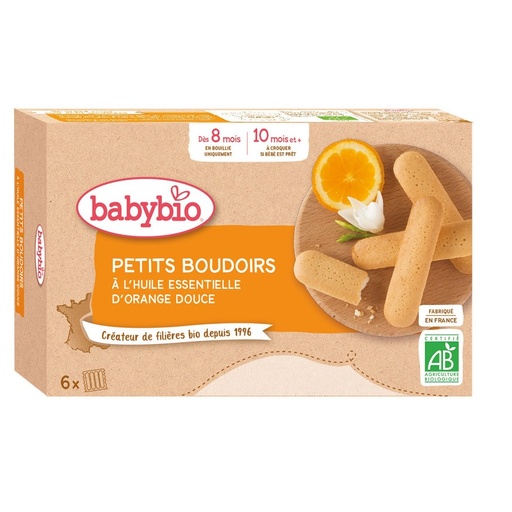 BABYBIO Baby food Boudoir Orange