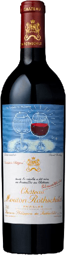 Mouton rothschild 1er Grand cru classé Pauillac Bordeaux rouge Bordeaux  2014 Bouteille Rouge