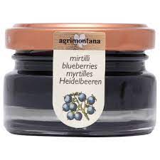 AGRIMONTANA: Jam: Blueberry [12 jars]