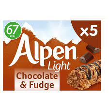 ALPEN Light Bars Chocolate & Fudge [bars]