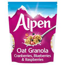 ALPEN: Oat Granola: Blueberry Cranberry Raspberry