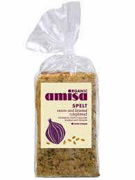 AMISA Crispbread Onion & Linseed