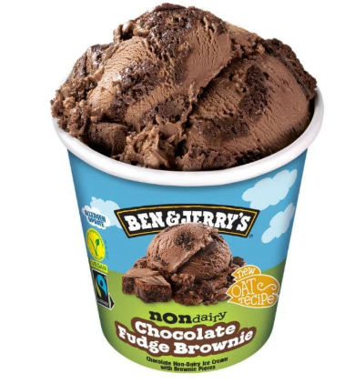 BEN & JERRY'S Chocolate Fudge Brownie Dairy Free