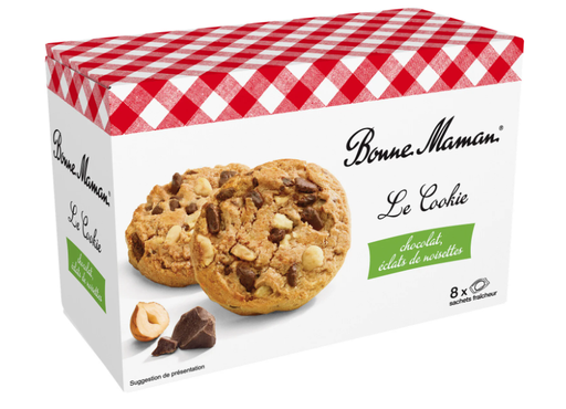 BONNE MAMAN Cookies Chocolate & Hazelnuts [8pieces]