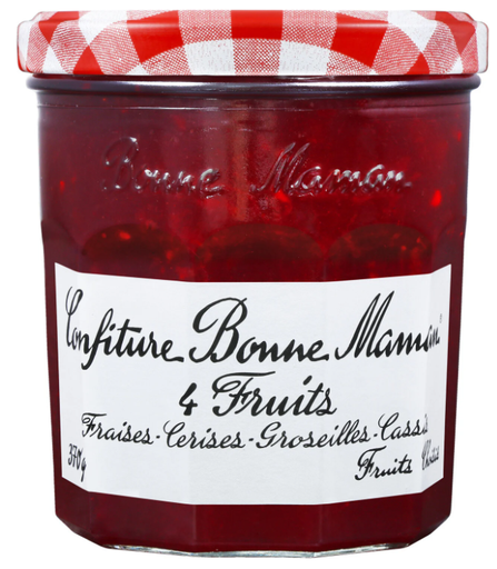 BONNE MAMAN: Jam: 4 Red Fruits 
