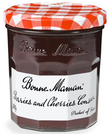 BONNE MAMAN: Jam: Berries & Cherries 