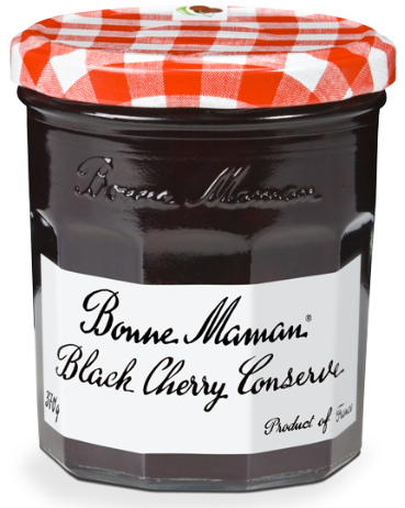 BONNE MAMAN: Jam: Black Cherry 