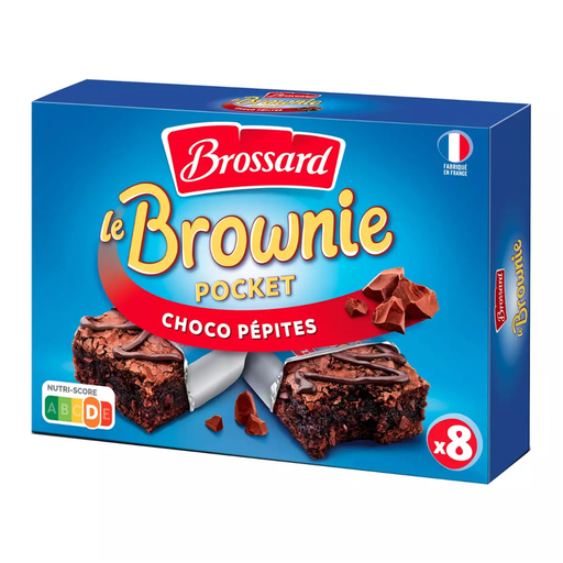 BROSSARD Individual Brownies [8 pieces]