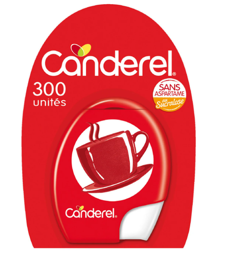 CANDEREL: Edulcolorant with Stevia: Tablets