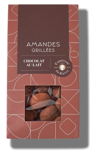 COMTESSE DU BARRY Raw Almonds Coated with Chocolate Powder