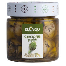 DE CARLO Grilled Artichokes in Extra Virgin Olive Oil[Jar]