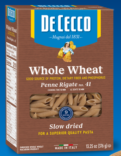 DE CECCO Wholewheat Penne 