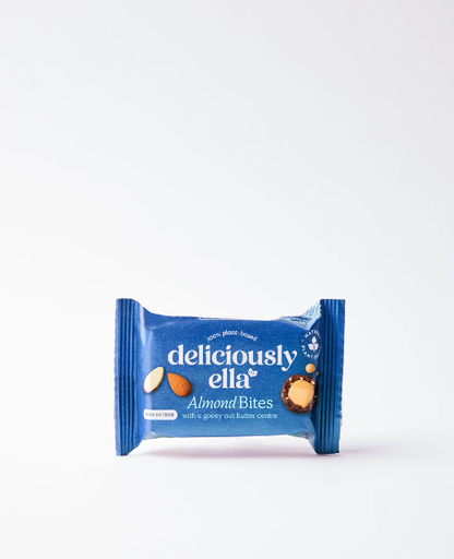 DELICIOUSLY ELLA'S Nut Butter Balls Almond Protein Bar gluten free vegan