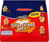 MCVITIE'S Mini Gingerbread Men [6pcs]