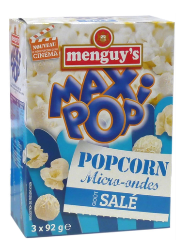 MENGUYS Popcorn Salted [Microwave]