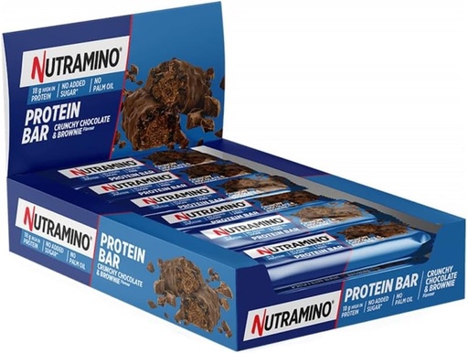 NUTRAMINO Protein Bar Chocolate Brownie [bars]