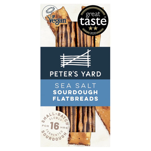 PETER'S YARD: Sea Salt Flatbreads