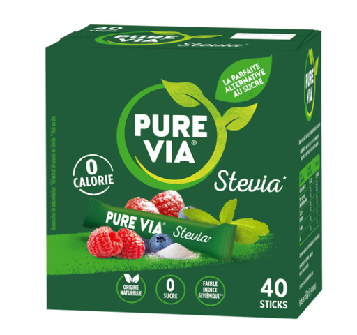 PURE VIA Stevia Sugar [Sachets]