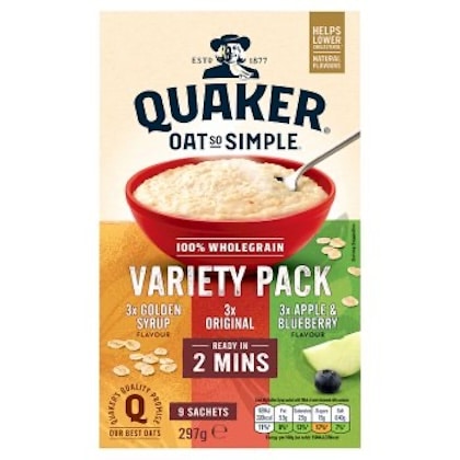 QUAKER: Oat So Simple: Original [sachets]