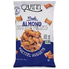 QUINN : Pretzel Nuggets : Maple Almond Butter Filled