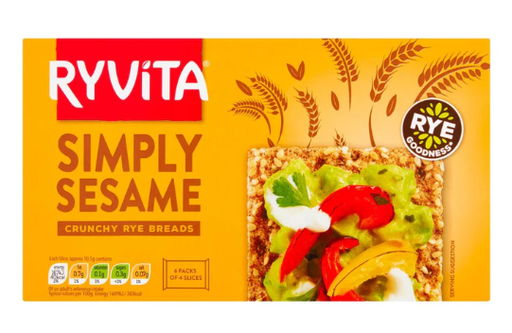 RYVITA Simply Sesame Crunchy Rye Breads