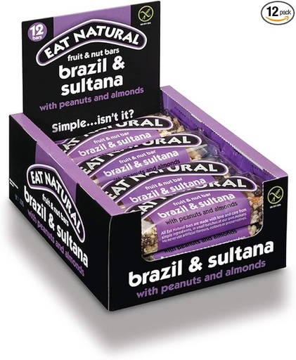 EAT NATURAL Muesli Brazil & Sultana