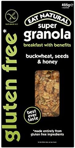 EAT NATURAL Super Granola Buckwheat, Seeds & Honey