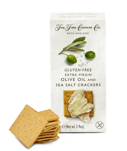 FINE CHEESE CO: Crackers: Gluten Free: Olive Oil and Sea Salt
